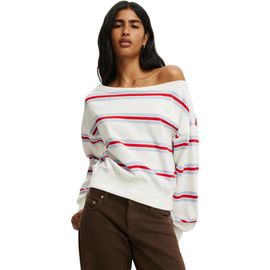 Cotton On Cotton On Women's Relaxed Off Shoulder Sweatshirt