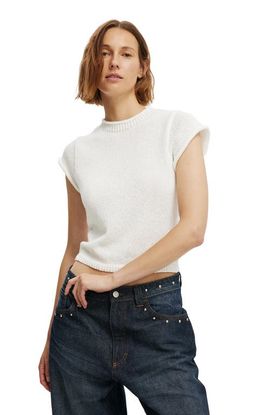 Cotton On Cotton On Women's Textured Shortsleeve Knit Top