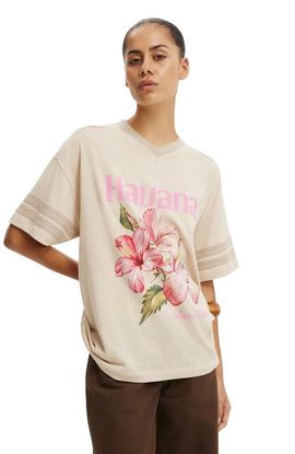 Cotton On Cotton On Women's V Neck Vacay Graphic Tee