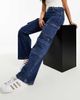 Cotton On Cotton:On cargo wide leg jean in dark indigo-Blue - 1