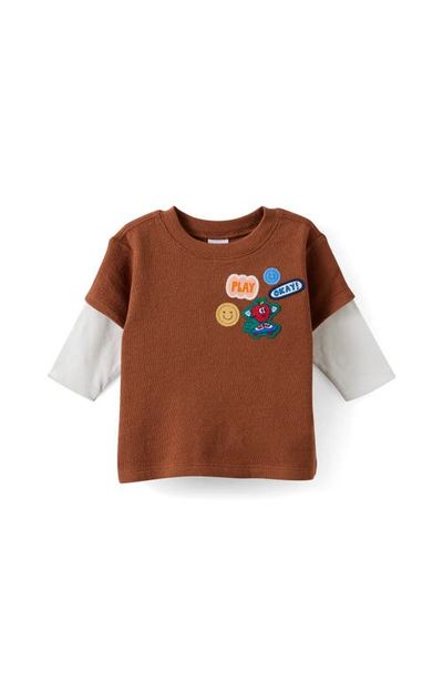 Cotton On Kids Cotton On Kids Baby Long Sleeve Layered Tee