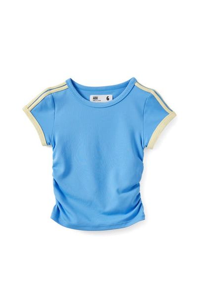 Cotton On Kids Cotton On Kids Kid's Soft Stretch Active Gathered Short Sleeve Baby Tee