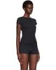 Cou Cou Cou Cou Black 'The Baby' T-shirt - 2