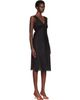 Cou Cou Cou Cou Black 'The Iris Slip' Midi Dress - 2