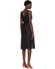Cou Cou Cou Cou Black 'The Iris Slip' Midi Dress - 3