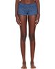 Cou Cou Cou Cou Blue 'The Teeny Tiny' Shorts - 1
