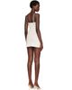 Cou Cou Cou Cou Off-White 'The Cami Slip' Minidress - 3