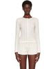 Cou Cou Cou Cou Off-White 'The Cardigan' Cardigan - 1
