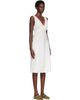 Cou Cou Cou Cou White 'The Iris Slip' Midi Dress - 2