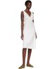 Cou Cou Cou Cou White 'The Iris Slip' Midi Dress - 4