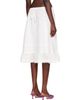 Cou Cou Cou Cou White 'The Petticoat' Midi Skirt - 3