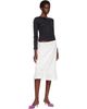 Cou Cou Cou Cou White 'The Petticoat' Midi Skirt - 4