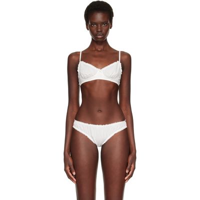 Cou Cou Cou Cou White 'The Voile' Bra