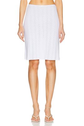 Cou Cou Intimates Cou Cou Intimates The Pointelle Skirt