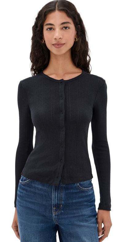COUCOU COUCOU The Cardigan Black