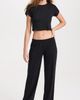 COUCOU COUCOU The Pointelle Pants Black - 5