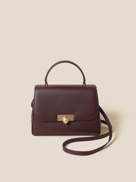COURONNE Ballon Tote 26 burgundy