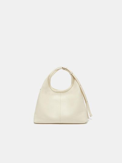 COURONNE Embossed Leather Versatile Seine Tote (RCBTX25153IVX)