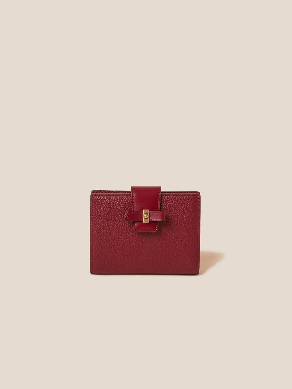 COURONNE Ines Half Wallet_RCWFX24642RED