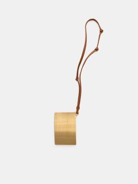 COURONNE Metal Curved Card Charm Scarf (RCAEX25152GDX)