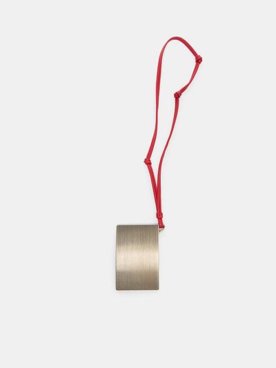 COURONNE Metal Curved Card Holder Charm (RCAEX25152SIX)