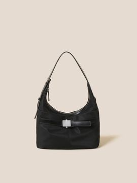 COURONNE Nova Tote 24 Nylon Bag (Black)_RCBTX24665BKX