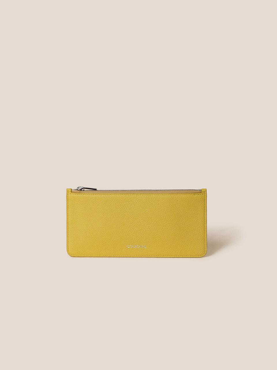 COURONNE Premium Leather Flat Long Wallet (RCWDX25111YEX)