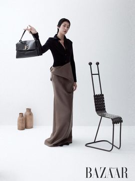 COURONNE Premium Leather Structured Tote [Black] (RCBTX25113BKX)