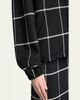 Courreges Checked Bomber Jacket - 5
