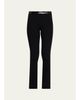 Courreges Contrast Vinyl & Knit Straight-Leg Pants - 1