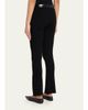 Courreges Contrast Vinyl & Knit Straight-Leg Pants - 3