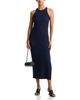 Courreges Courreges Buckle 90's Rib Midi Dress - 2