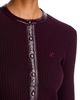 Courreges Courreges Contrasted Vinyl Rib Knit Cardigan - 6