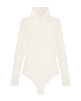 Courreges Courreges Jersey Mock Neck Bodysuit