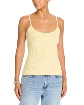 Courreges Courreges ReEdition Ribbed Knit Tank Top