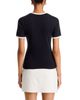 Courreges Courreges Signature Cotton Contrast Tee - 3