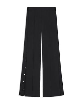 Courreges Courreges Twill Snap Flare Pants