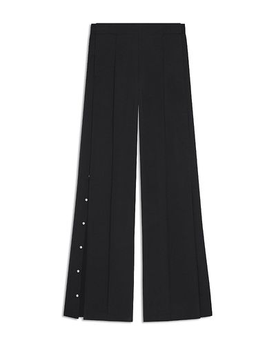 Courreges Courreges Twill Snap Flare Pants