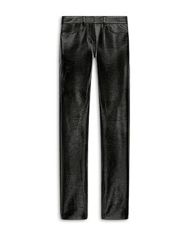 Courreges Courreges Vinyl Cotton Blend Straight Pants