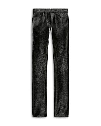 Courreges Courreges Vinyl Cotton Blend Straight Pants