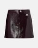 Courreges CourrÃ¨ges Cotton-blend miniskirt - 1