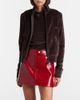 Courreges CourrÃ¨ges Cotton-blend velvet track jacket - 2