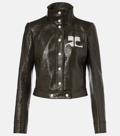 Courreges Courrèges Cotton-blend vinyl jacket