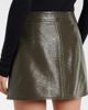Courreges CourrÃ¨ges Cotton-blend vinyl miniskirt - 4