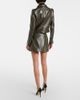 Courreges CourrÃ¨ges Cotton-blend vinyl miniskirt - 5