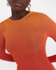 Courreges CourrÃ¨ges Gradient semi-sheer midi dress - 4