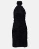 Courreges CourrÃ¨ges Illusion Circle halterneck minidress - 1