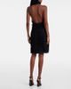 Courreges CourrÃ¨ges Illusion Circle halterneck minidress - 3