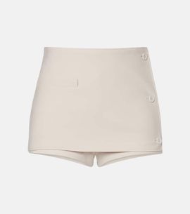 Courreges CourrÃ¨ges Logo skort