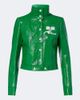 Courreges Courrèges Logo vinyl cropped jacket - 1